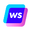 Writesonic logo - CoolShark