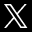 X (Twitter) logo - CoolShark