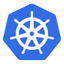 Kubernetes logo - CoolShark