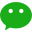 微信 WeChat logo - CoolShark